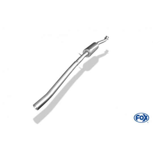 Fox Sportauspuff přední díl s tlumičem pro Mercedes CLA s motorem 2.0