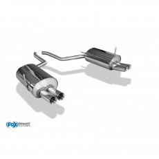 Fox Sportauspuff koncový tlumič výfuku s koncovkou 2x76 Typ 13 na obou stranách pro BMW řada 7 E38 s motorem 3.0, 3.5, 4.0