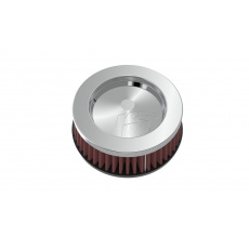 K&N univerzální kulatý filtr se vstupem 51 mm a výškou 51 mm, kovový vrchlík, vnější průměr 137 mm K&N univerzální kulatý filtr se vstupem 51 mm a výškou 51 mm, kovový vrchlík, vnější průměr 137 mm
