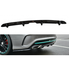 Maxton Design středový spoiler pod zadní nárazník pro Mercedes CLA C 117 Facelift/AMG-Line, Carbon-Look Maxton Design středový spoiler pod zadní nárazník pro Mercedes CLA C 117 Facelift/AMG-Line, Carbon-Look