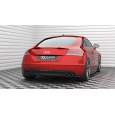 Maxton Design boční difuzory pod zadní nárazník pro Audi TT 8J, černý lesklý plast ABS, V6