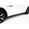 Maxton Design difuzory pod boční prahy pro Volkswagen Atlas R-Line Mk1 Facelift 2, černý lesklý plast ABS
