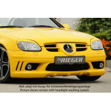 Rieger přední nárazník pro Mercedes SLK R170, plast ABS bez povrchové úpravy