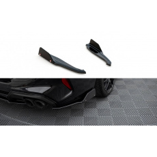 Maxton Design difuzory pod zadní nárazník s křidélky ver.1 pro BMW M8 Gran Coupe/F93, černý lesklý plast ABS Maxton Design difuzory pod zadní nárazník s křidélky ver.1 pro BMW M8 Gran Coupe/F93, černý lesklý plast ABS