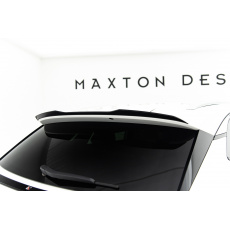 Maxton Design horní prodloužení spoileru pro MG HS Mk2, černý lesklý plast ABS