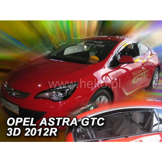 HEKO ofuky oken Opel Astra IV J GTC htb 3dv (2010-2015) přední