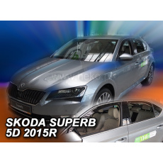 HEKO ofuky oken Škoda Superb III liftback (od 2015) přední + zadní