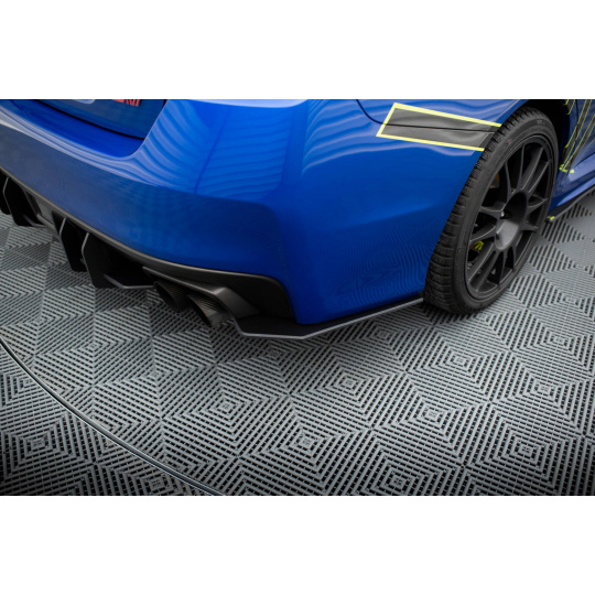 Maxton Design "Street Pro" boční difuzory pod zadní nárazník pro Subaru Wrx STI Mk1, STI Mk1 Facelift, plast ABS bez povrchové úpravy