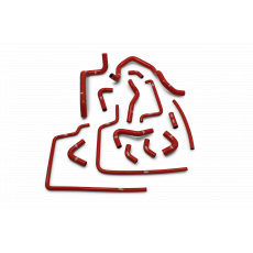 Samco Sport 15-dílná sada silikonových hadic pro doplňkové vedení chladicí kapaliny pro Subaru Impreza GC8 1997-1999, 1999-2000 Turbo verze 3 a 4 (WRX/STi), barva: modrá