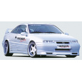 Rieger boční práh widebody I mont. strana levá pro Opel Calibra A 3-dvéř., r.v. 03/90-, plast ABS bez povrchové úpravy
