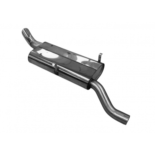 Fox Sportauspuff koncový tlumič výfuku s koncovkou 1x76 Typ 18 pro BMW řada 3 E30 s motorem 1.8, 318is M-Technik 2