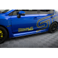 Maxton Design "Street Pro" difuzory pod boční prahy pro Subaru Wrx STI Mk1, STI Mk1 Facelift, plast ABS bez povrchové úpravy