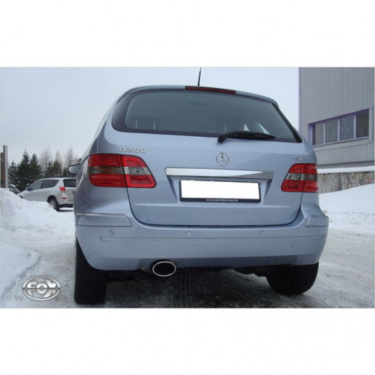Fox Sportauspuff koncový tlumič výfuku s koncovkou 140x90 Typ 32 pro Mercedes třída B 245 s motorem 2.0 D Fox Sportauspuff koncový tlumič výfuku s koncovkou 140x90 Typ 32 pro Mercedes třída B 245 s motorem 2.0 D