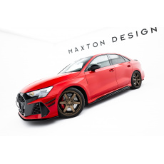 Maxton Design "Street Pro" difuzory pod boční prahy pro Audi RS3 8Y Facelift, plast ABS bez povrchové úpravy, Sedan