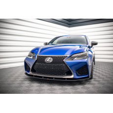 Maxton Design "Street Pro" spoiler pod přední nárazník pro Lexus GS F Mk4 Facelift, plast ABS bez povrchové úpravy, s červenou linkou Maxton Design "Street Pro" spoiler pod přední nárazník pro Lexus GS F Mk4 Facelift, plast ABS bez povrchové úpravy, s červenou linkou