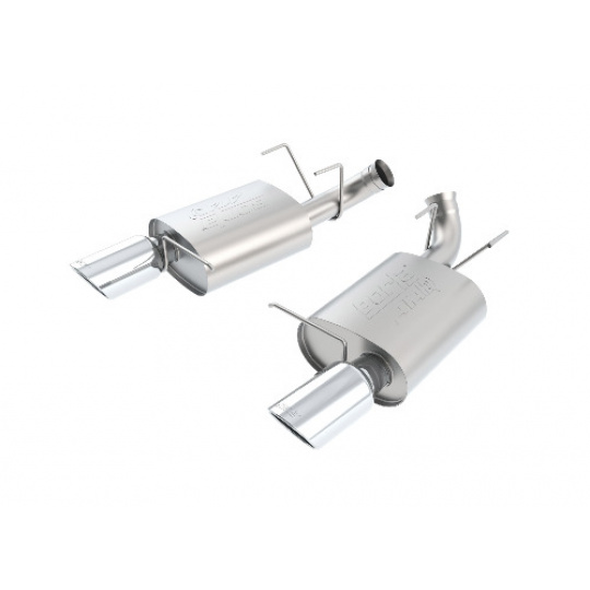 Borla koncový díl "ATAK" pro Ford Mustang Shelby GT500 5,4l SC V8 s manuální převodovkou, RWD, 2-dvéř. Coupé/Convertible, r.v. od 11-12