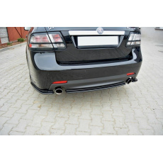 Maxton Design středový spoiler pod zadní nárazník pro Saab 9-3 Aero/Mk2 Facelift, černý lesklý plast ABS Maxton Design středový spoiler pod zadní nárazník pro Saab 9-3 Aero/Mk2 Facelift, černý lesklý plast ABS