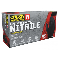 Mechanix rukavice 6.0 mil Heavy Duty černé nitrilové rukavice, balení 100 ks, velikost: M Mechanix rukavice 6.0 mil Heavy Duty černé nitrilové rukavice, balení 100 ks, velikost: M