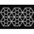 Kompletní LED svítidlo, rozměr: 482,8 x 279,6 cm ver. 1, teplota světla: bílá 6500 K