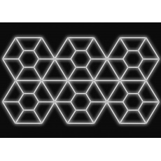 Kompletní LED svítidlo, rozměr: 482,8 x 279,6 cm ver. 1, teplota světla: bílá 6500 K