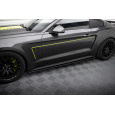 Maxton Design "Street Pro" difuzory pod boční prahy pro Ford Mustang Mk6 GT, plast ABS bez povrchové úpravy
