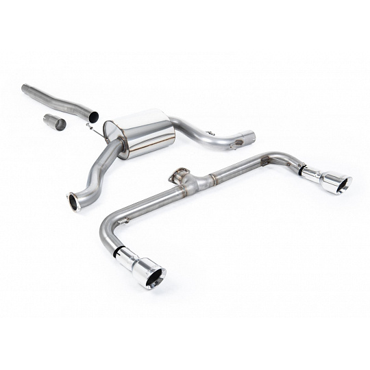 Milltek Sport výfukový systém cat-back Scirocco R-style pro Volkswagen Scirocco GT 2.0 TSi 200PS 2008-2016, určeno pro Scirocco R zadní nárazník, typ koncovek: GT-100 leštěné Milltek Sport výfukový systém cat-back Scirocco R-style pro Volkswagen Scirocco GT 2.0 TSi 200PS 2008-2016, určeno pro Scirocco R zadní nárazník, typ koncovek: GT-100 leštěné