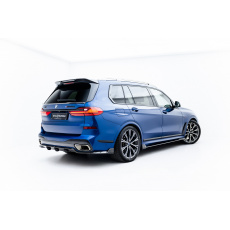 Maxton Design difuzor zadního nárazníku pro BMW X7 G07 Facelift M-Pack, G07 M-Pack, materiál pravý karbon