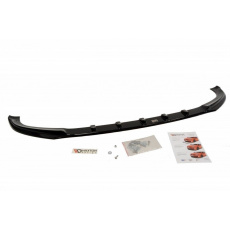 Maxton Design spoiler pod přední nárazník pro Volkswagen T5, černý lesklý plast ABS, předfacelift, r.v. 2003-2009