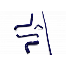 Samco Sport 5-dílná sada silikonových hadic pro vedení chladicí kapaliny pro Opel (Vauxhall) Nova  1.3 SR / 1.4 SR, barva: modrá