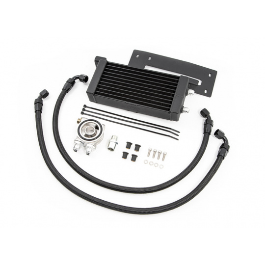 Forge Mototrsport olejový chladič pro Hyundai Kona N, povrch: surový hliník Forge Mototrsport olejový chladič pro Hyundai Kona N, povrch: surový hliník