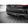 Maxton Design "Street Pro" difuzor zadního nárazníku pro BMW X5 M G05, plast ABS bez povrchové úpravy, s červenou linkou