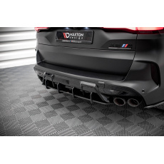 Maxton Design "Street Pro" difuzor zadního nárazníku pro BMW X5 M G05, plast ABS bez povrchové úpravy, s červenou linkou Maxton Design "Street Pro" difuzor zadního nárazníku pro BMW X5 M G05, plast ABS bez povrchové úpravy, s červenou linkou