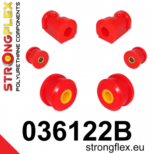 036122B: Strongflex Sada silentbloků předního zavěšení