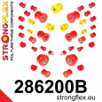 286200B: Strongflex Kompletní sada silentbloků pro zavěšení