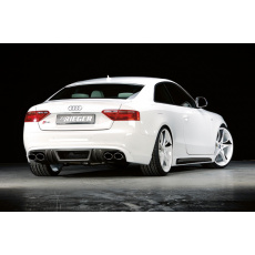 Rieger spoiler pod zadní nárazník pro Audi A4 B8, B81 sedan r.v. 11/07-, plast ABS s povrchovou úpravou Carbon-Look Rieger spoiler pod zadní nárazník pro Audi A4 B8, B81 sedan r.v. 11/07-, plast ABS s povrchovou úpravou Carbon-Look