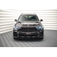 Maxton Design spoiler pod přední nárazník ver.2 pro BMW X7 G07, černý lesklý plast ABS