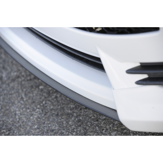 Rieger lipa pod přední nárazník Rieger pro Ford Focus 3 ST 5-dvéř. (combi), 5-dvéř. (sedan) před faceliftem, 08/12-11/14, plast ABS s povrchovou úpravou Carbon-Look