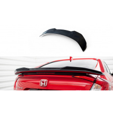 Maxton Design prodloužení spoileru 3d pro Honda Civic Mk10 SI, černý lesklý plast ABS