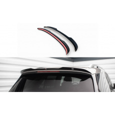 Maxton Design prodloužení spoileru pro Mercedes GLE W167, černý lesklý plast ABS, AMG-Line