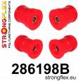 286198B: Strongflex Sada silentbloků zadního nosníku