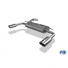 Fox Sportauspuff koncový tlumič výfuku s koncovkou 115x85 Typ 32 na obou stranách pro Volvo C70 II 2006- s motorem 2.5