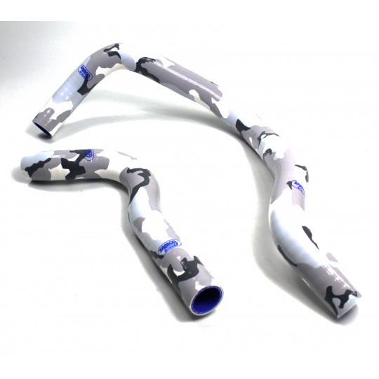 Samco Sport 2-dílná sada silikonových hadic pro vedení chladicí kapaliny pro Honda Civic CRX 1992 - 2000 EG6, s motory B16A, barva: modrá