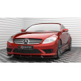 Maxton Design spoiler pod přední nárazník pro Mercedes CL C 216, černý lesklý plast ABS
