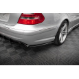 Maxton Design boční difuzory pod zadní nárazník pro Mercedes třída E W211/55 AMG, černý lesklý plast ABS
