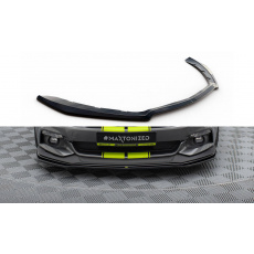 Maxton Design spoiler pod přední nárazník pro Ford Mustang Mk6, černý lesklý plast ABS, GT Maxton Design spoiler pod přední nárazník pro Ford Mustang Mk6, černý lesklý plast ABS, GT