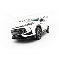 Maxton Design spoiler pod přední nárazník pro MG HS Mk2, černý lesklý plast ABS