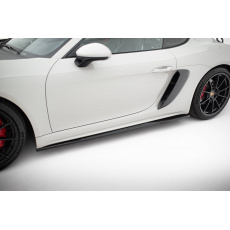 Maxton Design difuzory pod boční prahy pro Porsche Cayman 982c, černý lesklý plast ABS, 718 GTS Maxton Design difuzory pod boční prahy pro Porsche Cayman 982c, černý lesklý plast ABS, 718 GTS