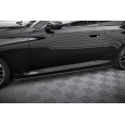 Maxton Design "Street Pro" difuzory pod boční prahy pro BMW řada 2 G42 Standard, plast ABS bez povrchové úpravy, s červenou linkou