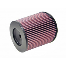 K&N univerzální kulatý zkosený filtr se vstupem 114 mm a výškou 203 mm, kovový vrchlík