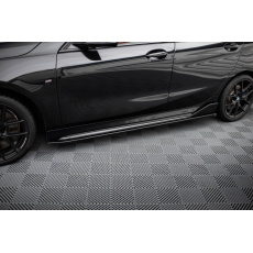 Maxton Design difuzory pod boční prahy pro BMW řada 1 F40, černý lesklý plast ABS, M135i M-Performance